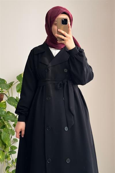 Marsiyano Trenç/ Ferace - Siyah