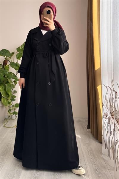 Marsiyano Trenç/ Ferace - Siyah