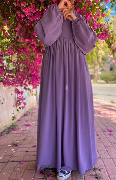 Mavera Elbise - Lavanta