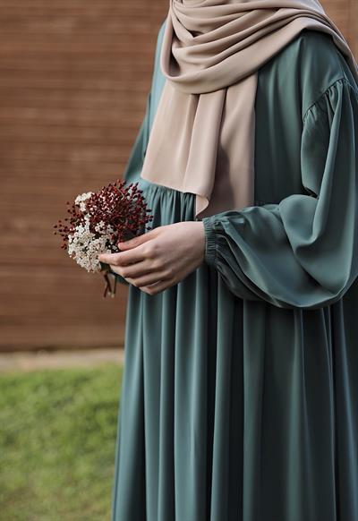 Mavera Elbise - Mint yeşil