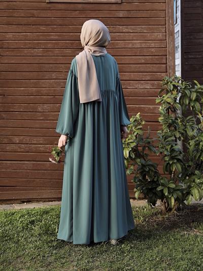 Mavera Elbise - Mint yeşil