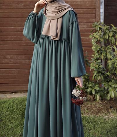 Mavera Elbise - Mint yeşil