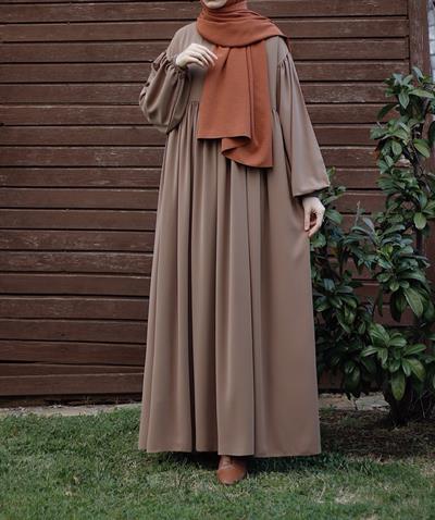 Mavera Elbise - Vizon