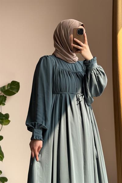 Meyra Elbise - Mint yeşil