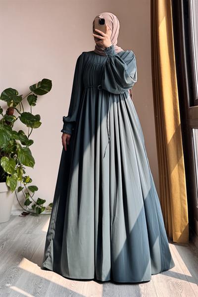 Meyra Elbise - Mint yeşil