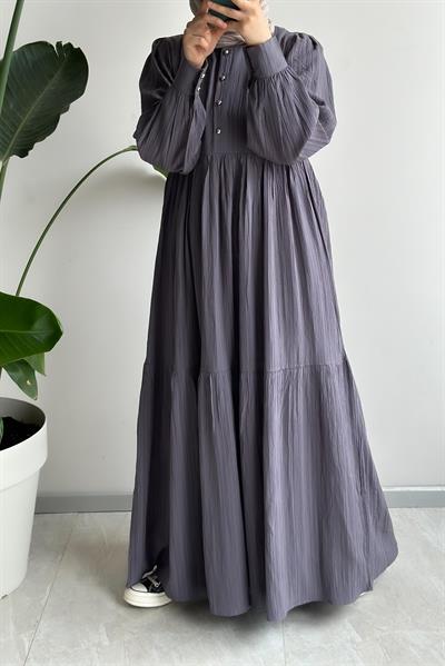 Mihrişah Elbise - Füme