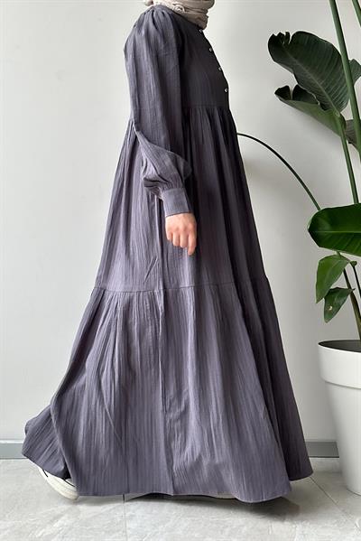 Mihrişah Elbise - Füme