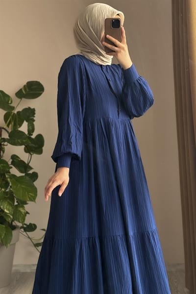 Mihrişah Elbise - Lacivert