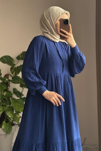 Mihrişah Elbise - Lacivert