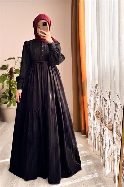 Mihrişah Elbise - Siyah