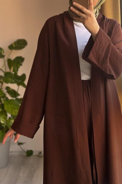 Modal Kimono - Kahve