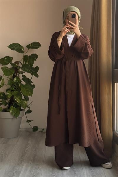 Modal Kimono - Kahve