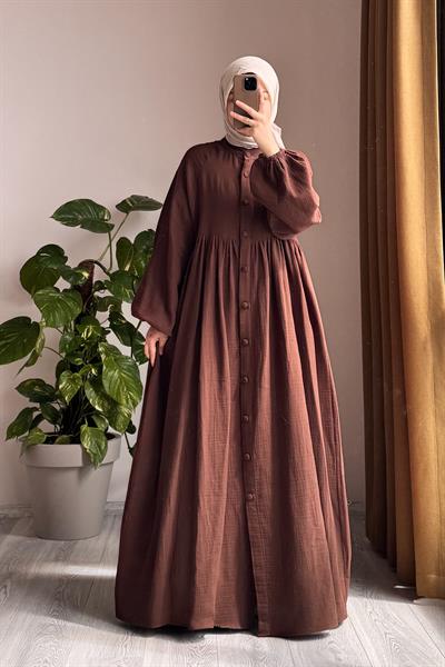 Müslin Ferace - Kızıl Kahve