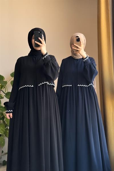 Nakış Ceketli Takım - Lacivert