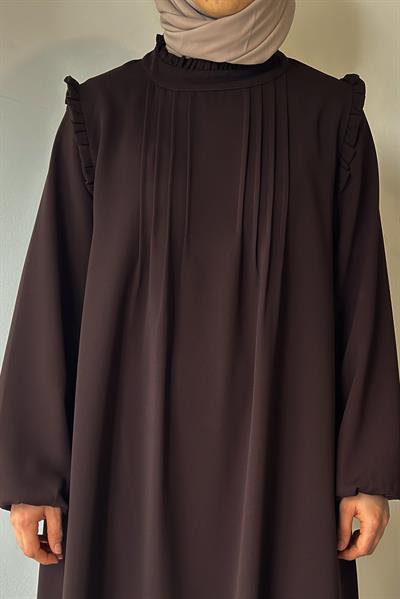 Nilüfer Elbise - Acı kahve