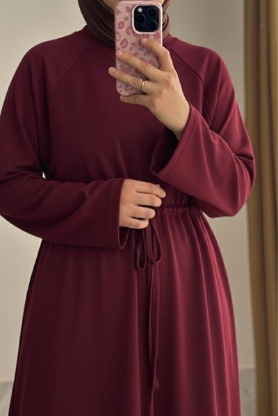 Oysho Köprülü Elbise - Bordo