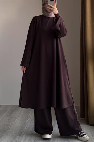 Oysho Pantolonlu Takım - Acı kahve