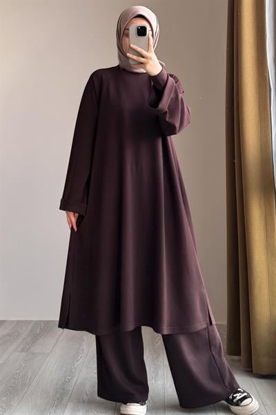 Oysho Pantolonlu Takım - Acı kahve