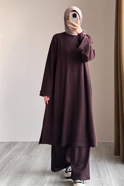 Oysho Pantolonlu Takım - Acı kahve