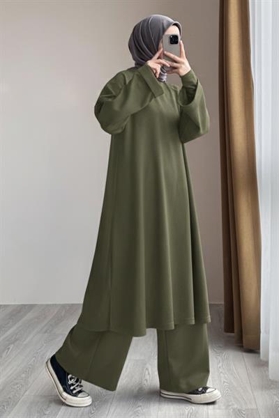 Oysho Pantolonlu Takım - Haki yeşil