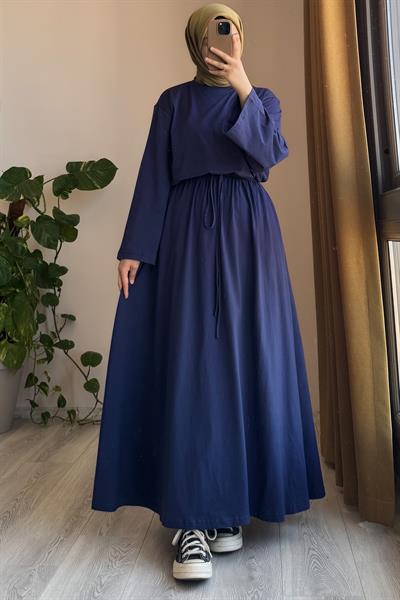 Pamuk Penye Etekli Takım - Lacivert