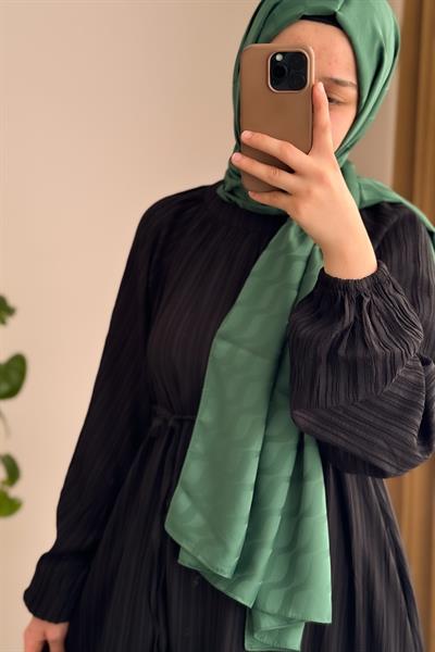 Pamuklu Elbise - Siyah