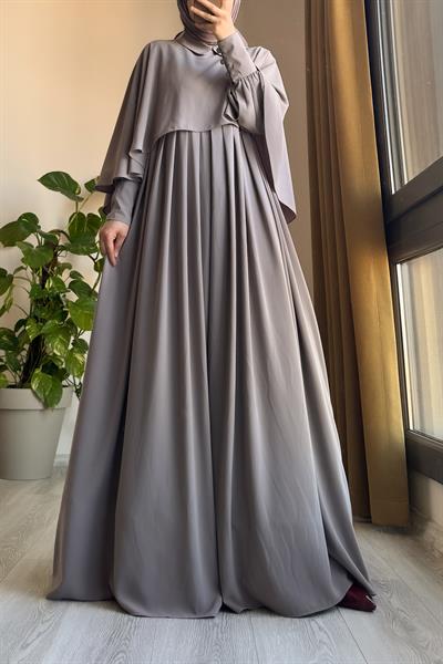 Pelerinli Elbise - Duman