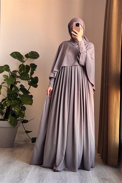 Pelerinli Elbise - Duman