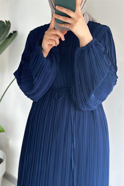 Piruze Elbise - Lacivert