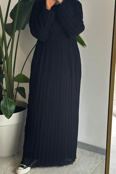 Piruze Elbise - Siyah