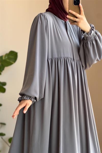 Robalı Ferace - Gri