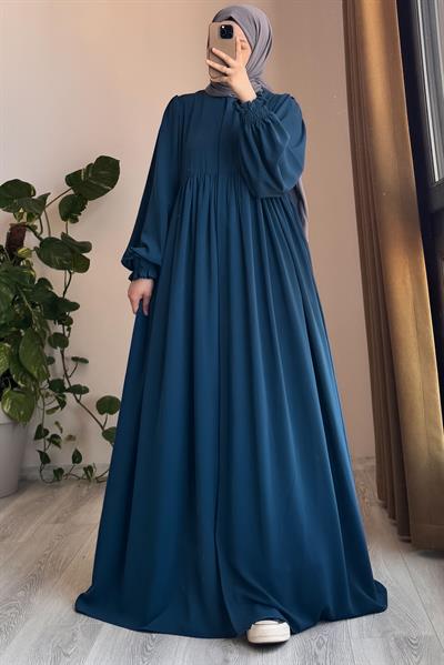 Robalı Ferace - Petrol mavi