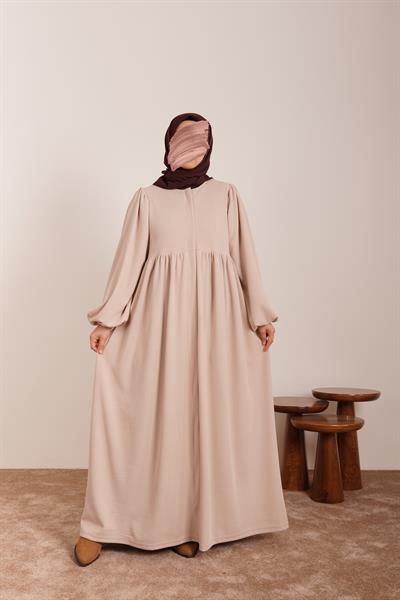 Robalı Triko Ferace - Bej