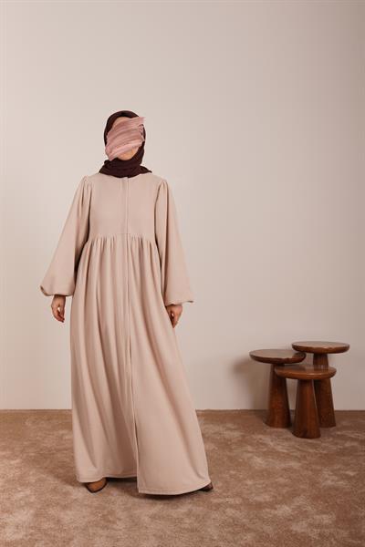 Robalı Triko Ferace - Bej