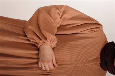 Robalı Triko Ferace - Taba