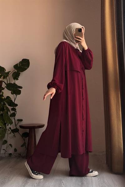 Rüzgarlıklı Takım - Bordo