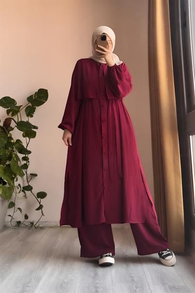 Rüzgarlıklı Takım - Bordo