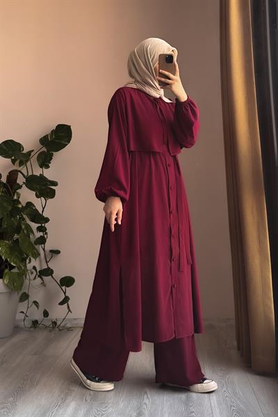 Rüzgarlıklı Takım - Bordo