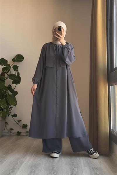 Rüzgarlıklı Takım - Gri