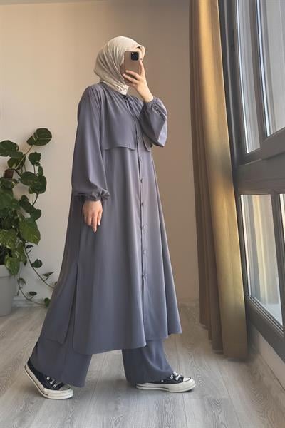 Rüzgarlıklı Takım - Gri