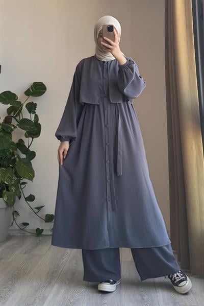 Rüzgarlıklı Takım - Gri