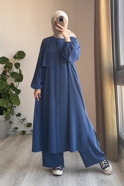 Rüzgarlıklı Takım - İndigo mavi