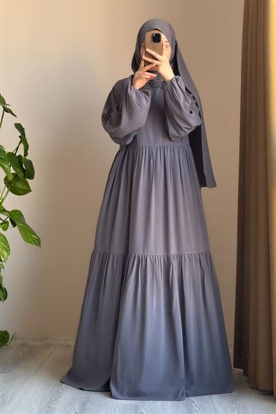 Seyyale Elbise - Gri