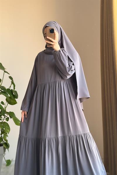 Seyyale Elbise - Gri