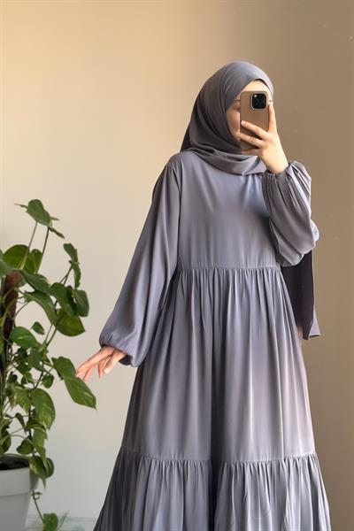 Seyyale Elbise - Gri