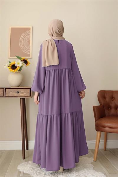 Seyyale Elbise - Lavanta