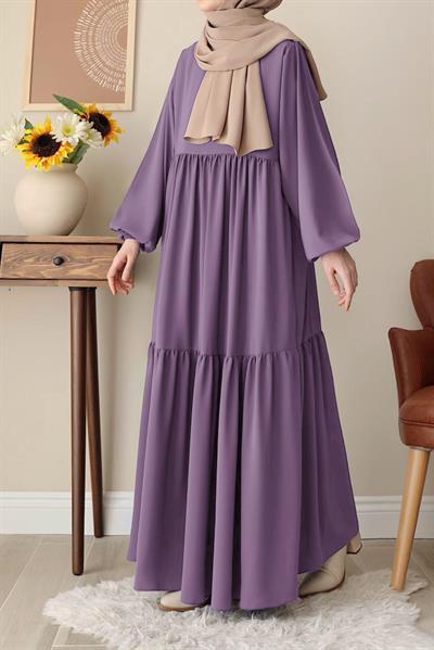 Seyyale Elbise - Lavanta