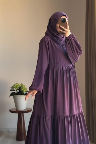 Seyyale Elbise - Leylak