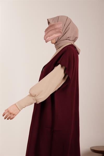 Süveter Tunik - Bordo