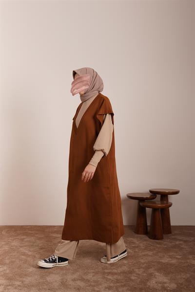 Süveter Tunik - Taba